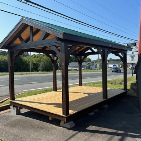 10 x 16 Wooden Pavilion