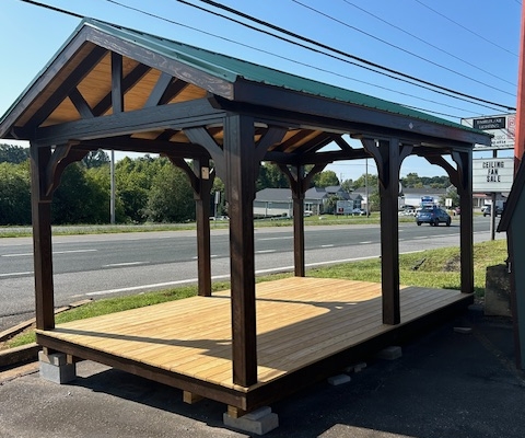 10 x 16 Wooden Pavilion