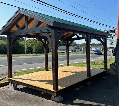 10 x 16 Wooden Pavilion